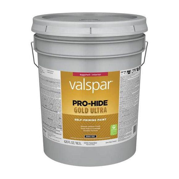 Valspar® Pro-Hide® Gold Ultra Interior Self-Priming Paint Eggshell 5 Gallon Clear Base