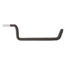 Ladder Hook, Black Vinyl Coated, 10-11/16-In.