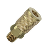 Tru-flate 1/4 T Design x 1/4 MNPT Brass Coupler