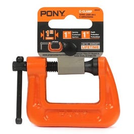 C-Clamp, Orange Casting, 1-In.