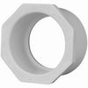 Pipe Reducer Bushing, White, 3/4 x 1/2-In.