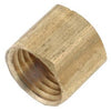 Brass Threaded Cap, Lead-Free, 3/8-In.