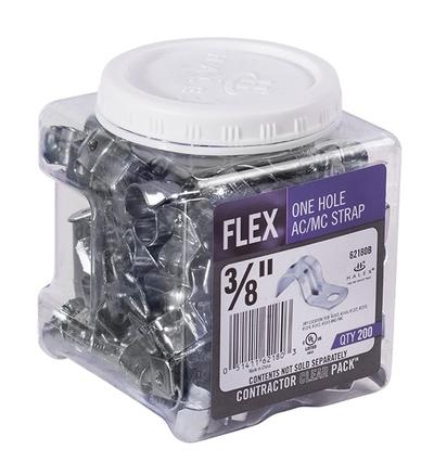 Halex Flexible Metal Conduit 1-hole Straps