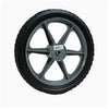 High Lawn Mower Wheel, Plastic Spokes, 14-In.