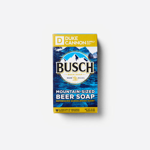 Duke Cannon Busch Beer Soap