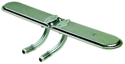 19 IN STAINLESS STEEL BAR BURNER