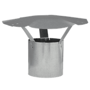 Imperial Manufacturing Galvanized Duct, Pipe & Fittings Rain Cap