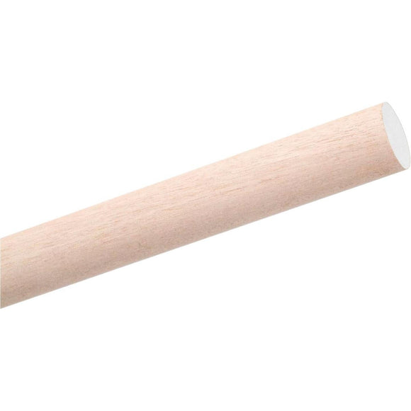 Waddell 1/2 In. x 36 In. Hardwood Dowel Rod