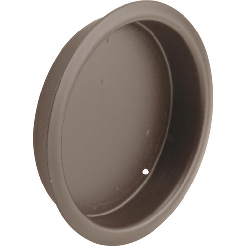 Prime-Line 2 In. Bronze Closet Door Finger Pull (2 Count)