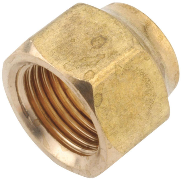 Anderson Metals 3/8 In. x 1/4 In. Brass Flare Reducing Nut