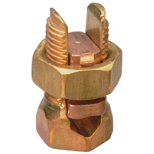 Gardner Bender #10 AWG Stranded, #10 to #8 AWG Solid Copper Alloy Split Bolt Connector (2-Pack)