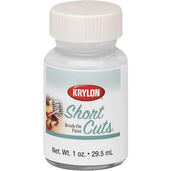 Krylon Short Cuts White High Gloss 1 Fl Oz Hobby Paint