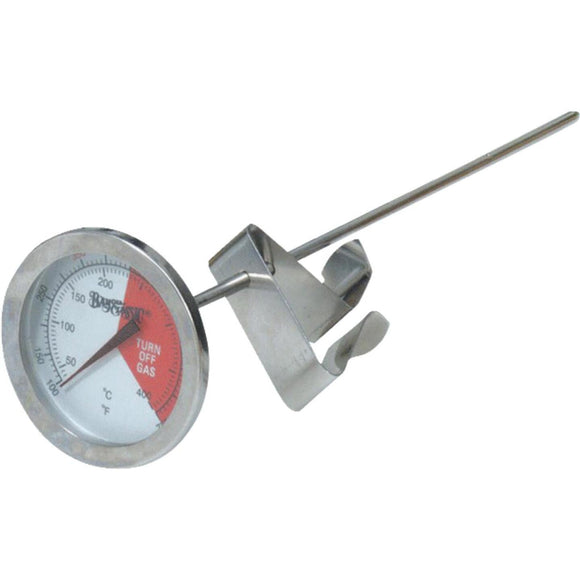 Bayou Classic Analog 5 In. Stainless Steel Thermometer