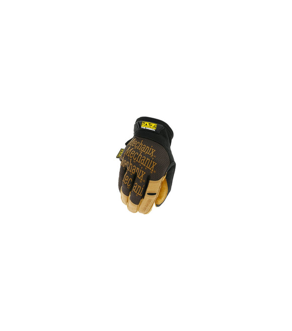 Mechanix Wear Leather Work Gloves Leather Original® Large, Brown