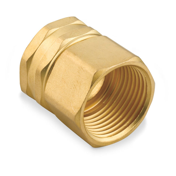 Gilmour Heavy Duty Double Female Swivel Connector 1/2-in. NPT x 3/4-in. NH (1/2-in. NPT x 3/4-in. NH)