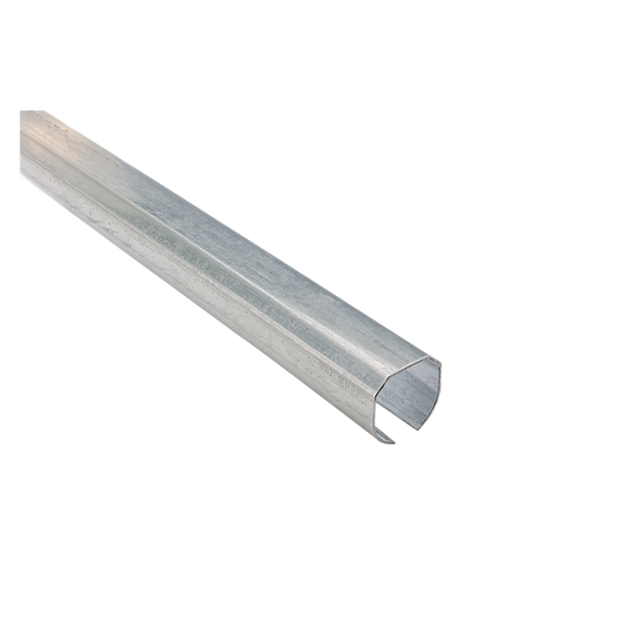 National Hardware Plain Round Rail 8', Galvanized