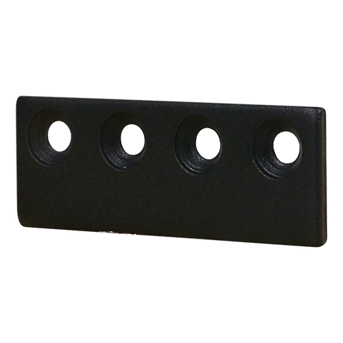 National Hardware Sliding Door Hardware Connecting Adaptor 3-1/8, Matte Black