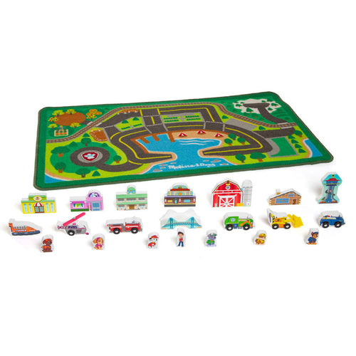 Melissa & Doug PAW Patrol Activity Rug - Adventure Bay