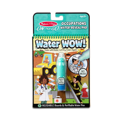 Melissa & Doug Water Wow! Occupations - Water Reveal Pad On the Go Travel Activity