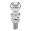 Curt 2 Trailer Ball (1 x 3 Shank, 6,000 lbs., Chrome, Packaged)