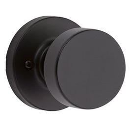 Signature Series Dummy Knob Lockset , Iron Black Finish