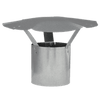 Imperial Manufacturing Galvanized Duct, Pipe & Fittings Rain Cap