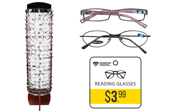Diamond Visions RG-399 Premium Reading Glasses
