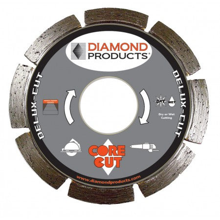 Diamond Products Delux-cut Segmented Small Diameter Diamond Blade