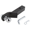 Vulcan Trailer Ball & Hitch Kit Steel Silver/Black Chrome/Powder Coated/Zinc Plated