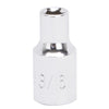 Vulcan Drive Standard Socket SAE 1/4 Drive 6-Point Chrome Vanadium Steel Chrome