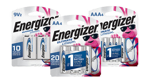 Energizer® Ultimate Lithium™ Batteries 9V (9V)